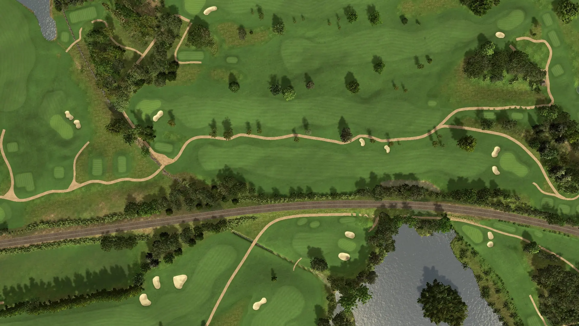 Hole 3 at Hillerød Golf Klub