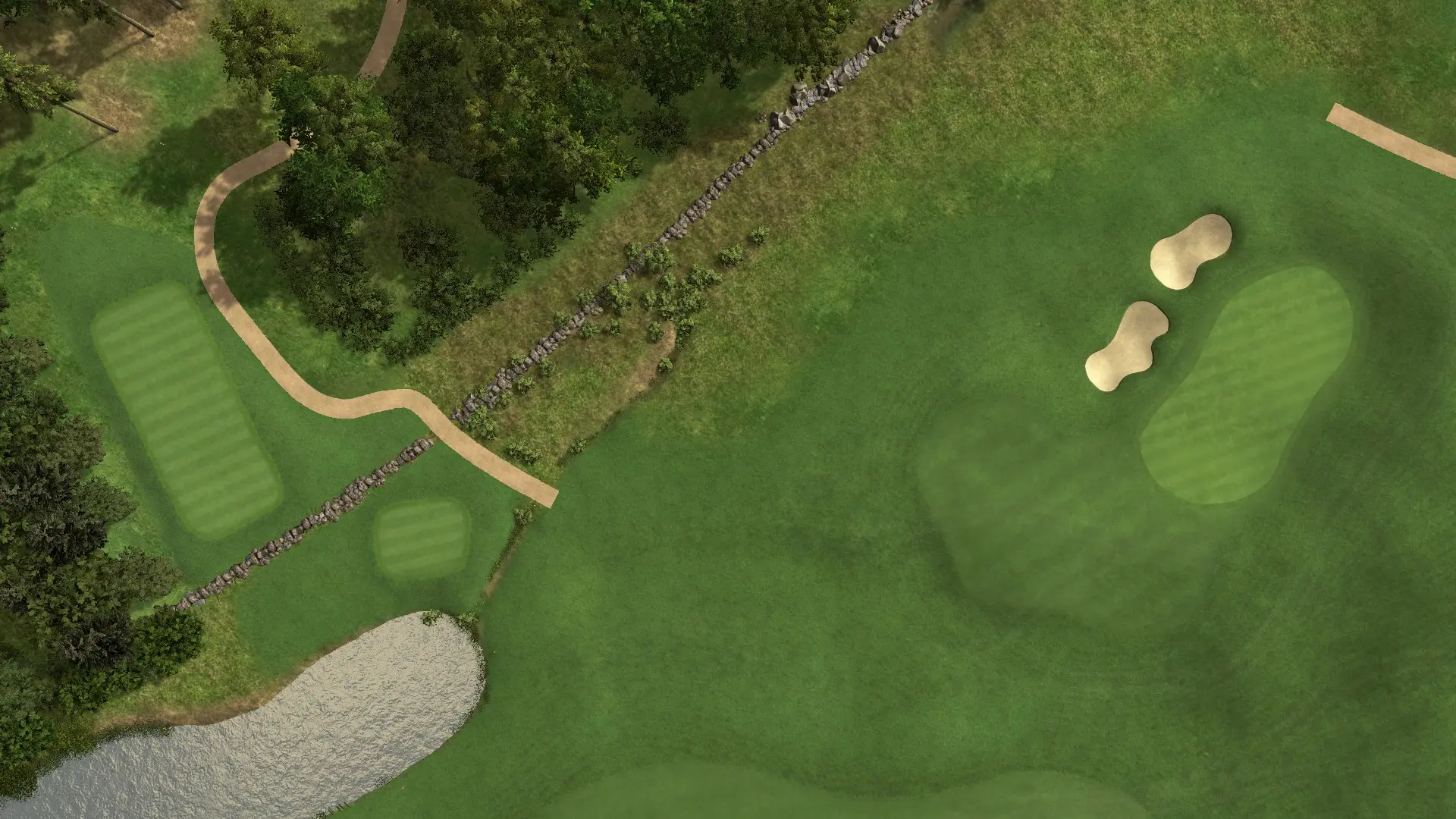 Hole 10 at Hillerød Golf Klub