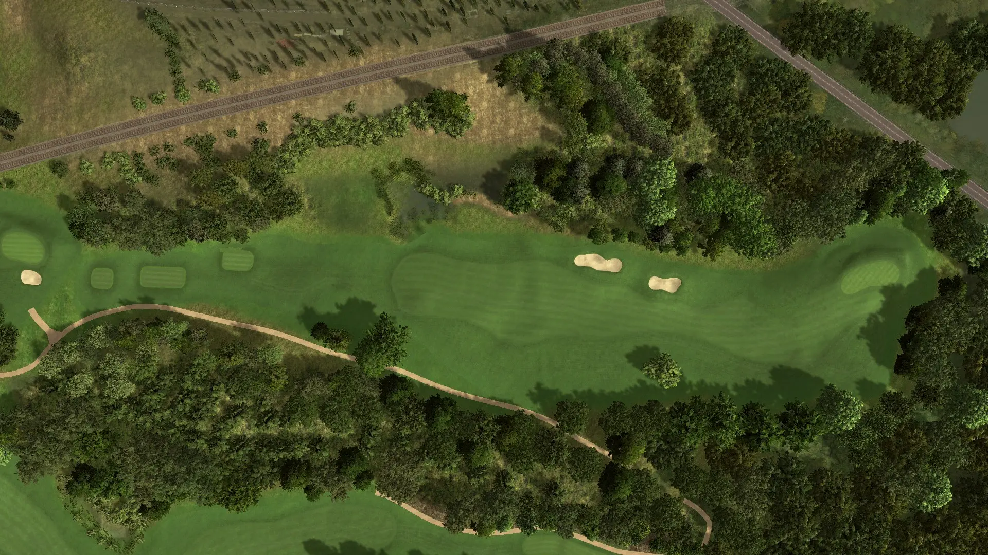 Hole 14 at Hillerød Golf Klub