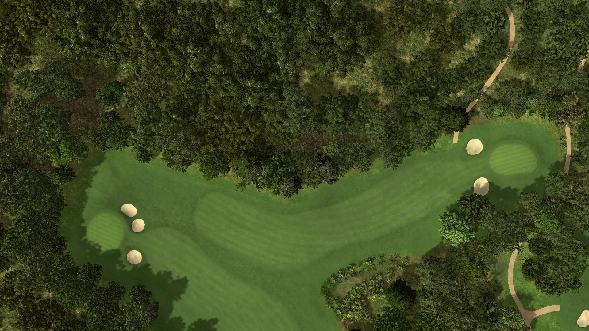 Hole 16 at Hillerød Golf Klub