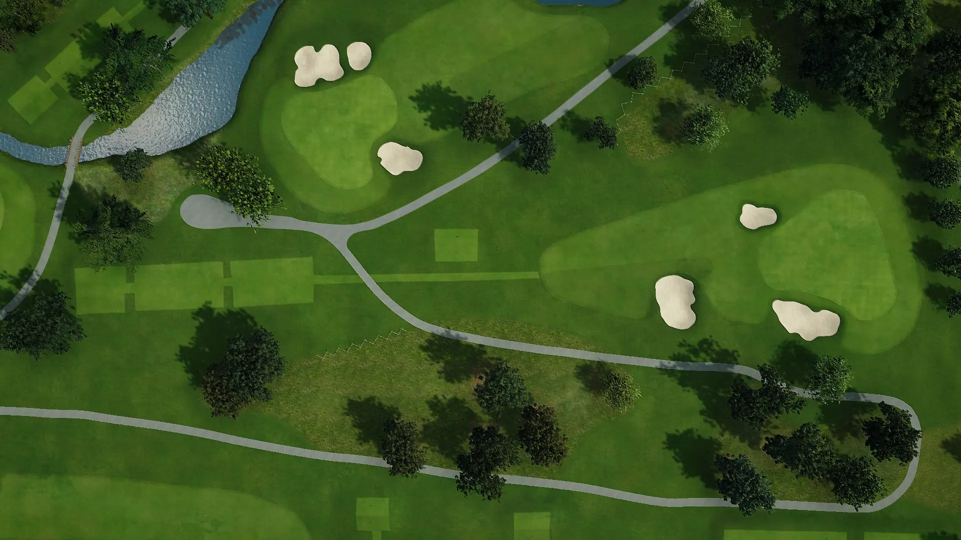 Hole 2 at Hillwood CC