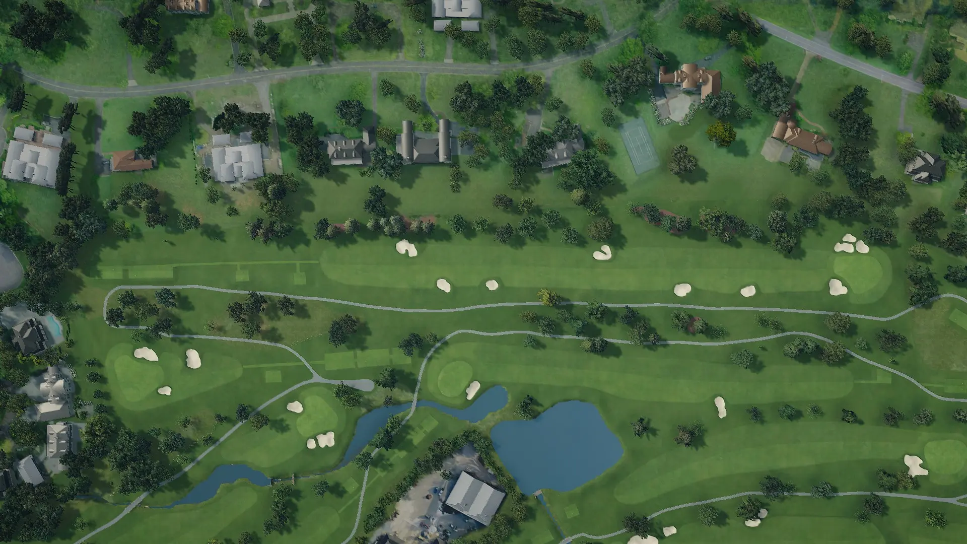 Hole 3 at Hillwood CC
