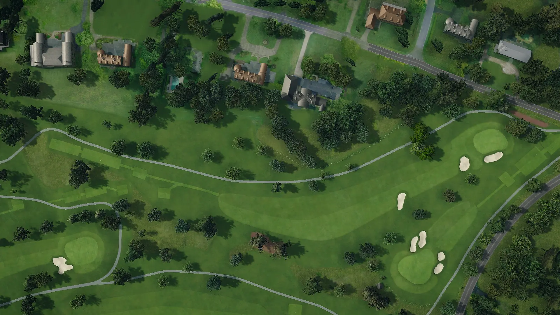 Hole 4 at Hillwood CC