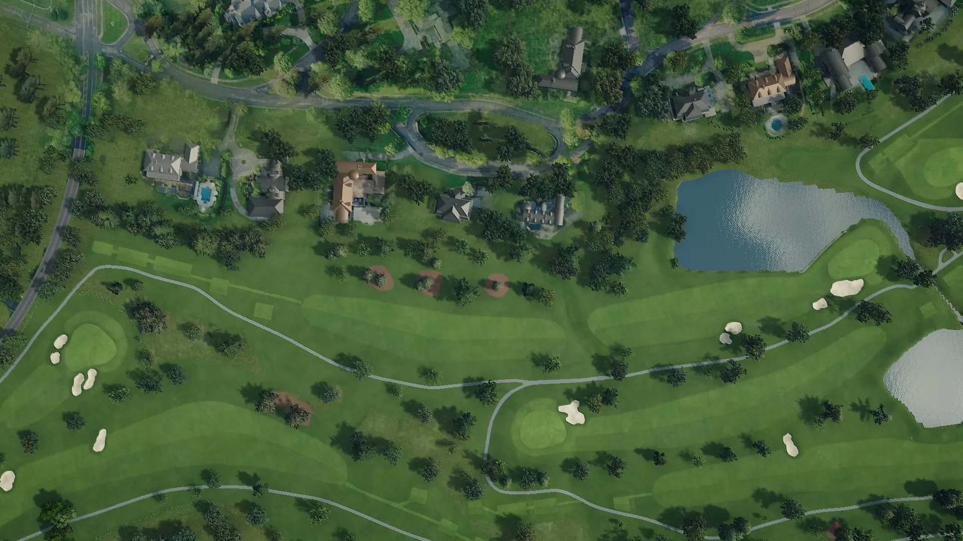 Hole 6 at Hillwood CC