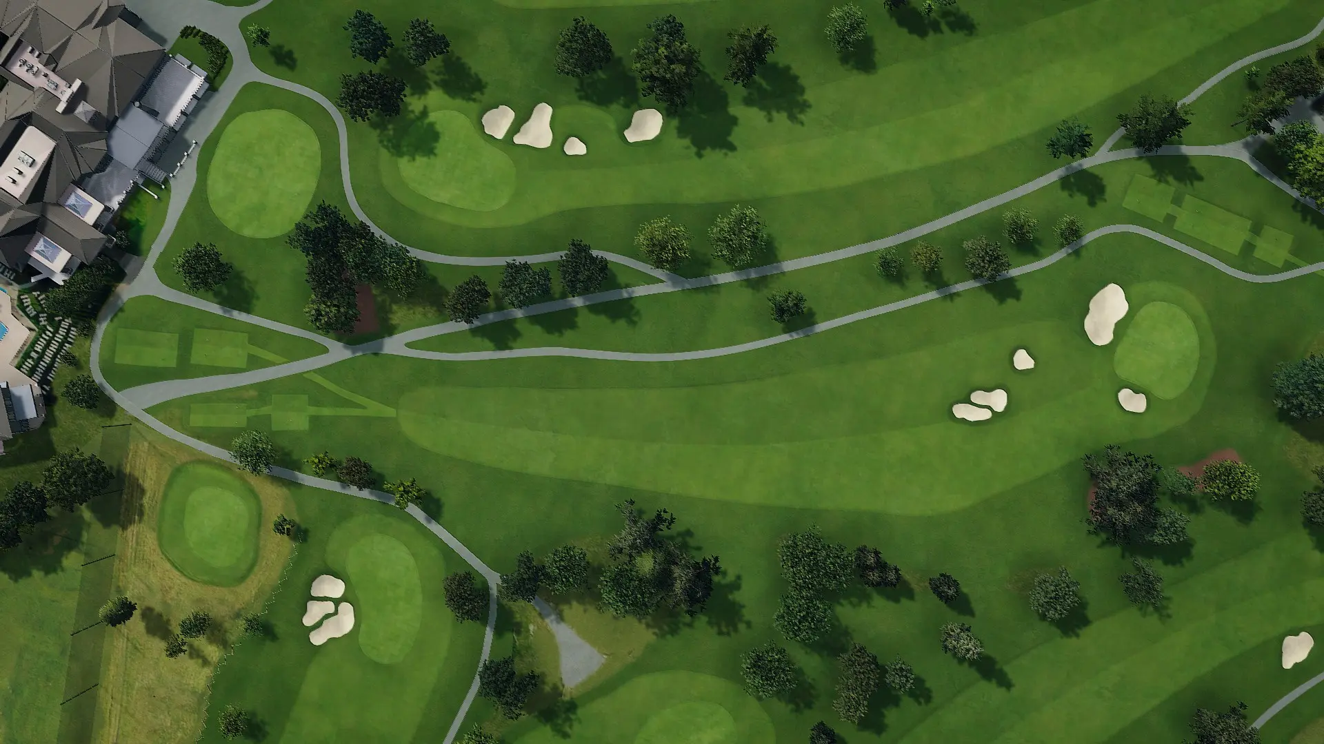 Hole 10 at Hillwood CC