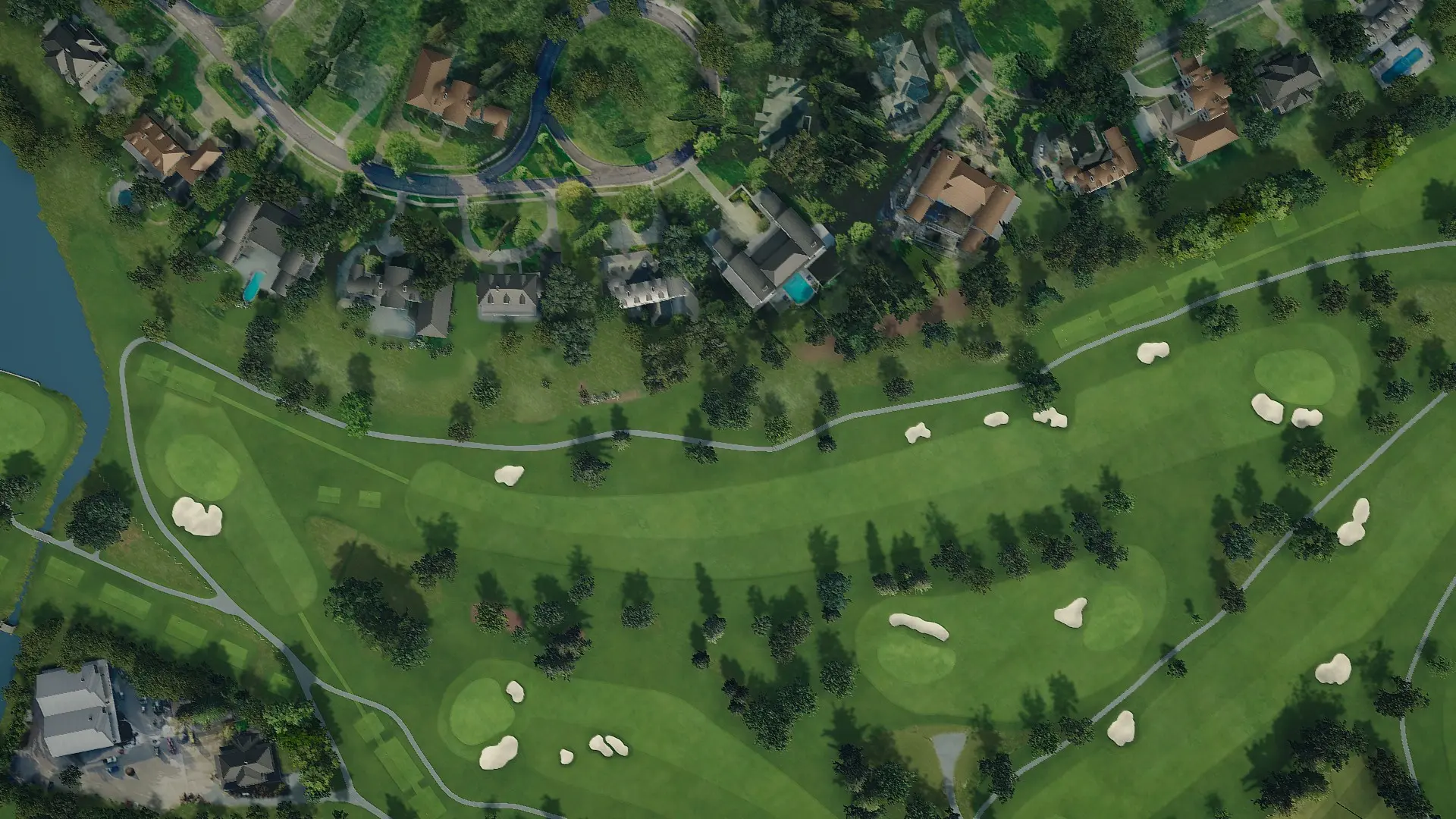 Hole 12 at Hillwood CC