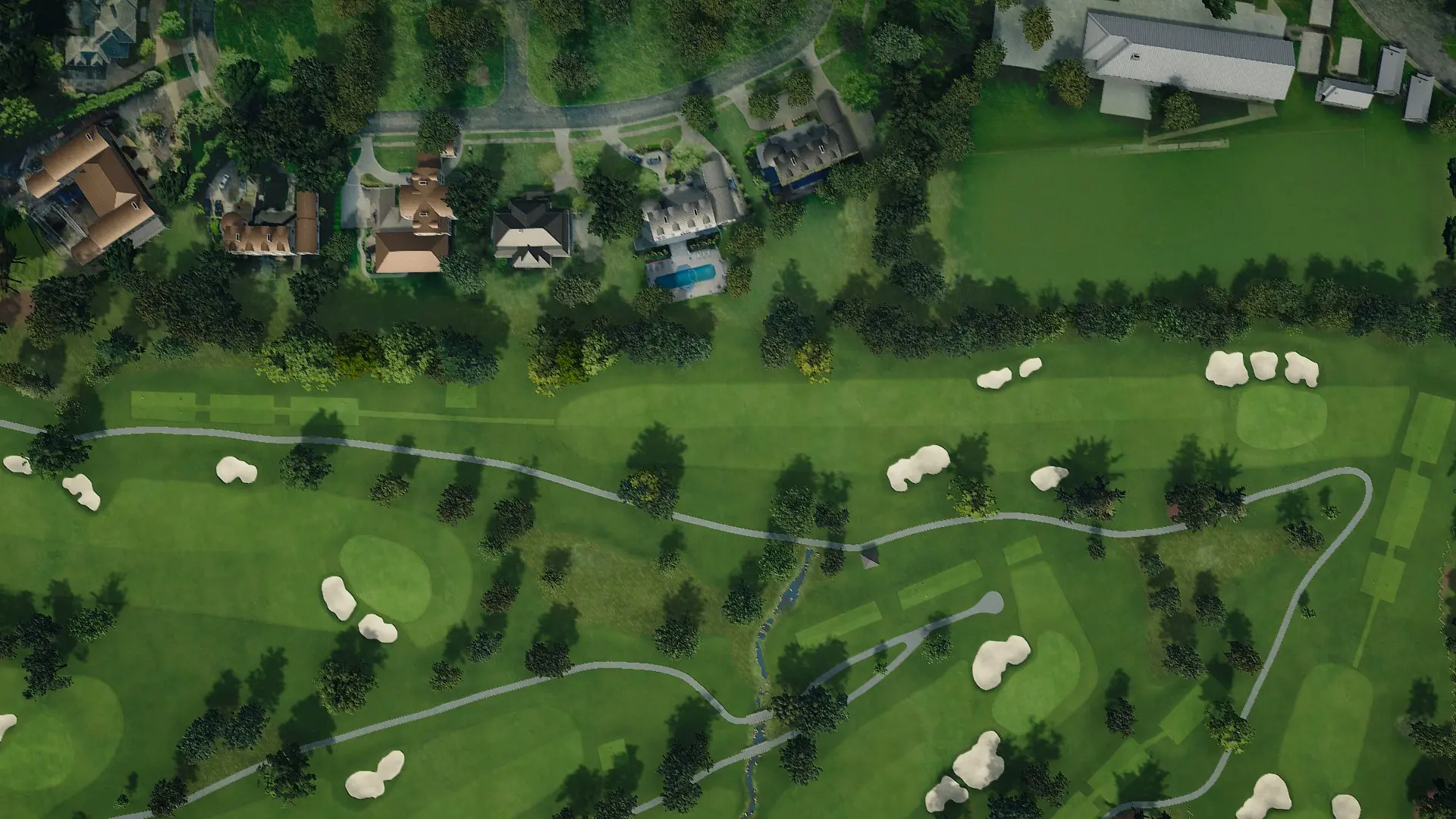 Hole 13 at Hillwood CC