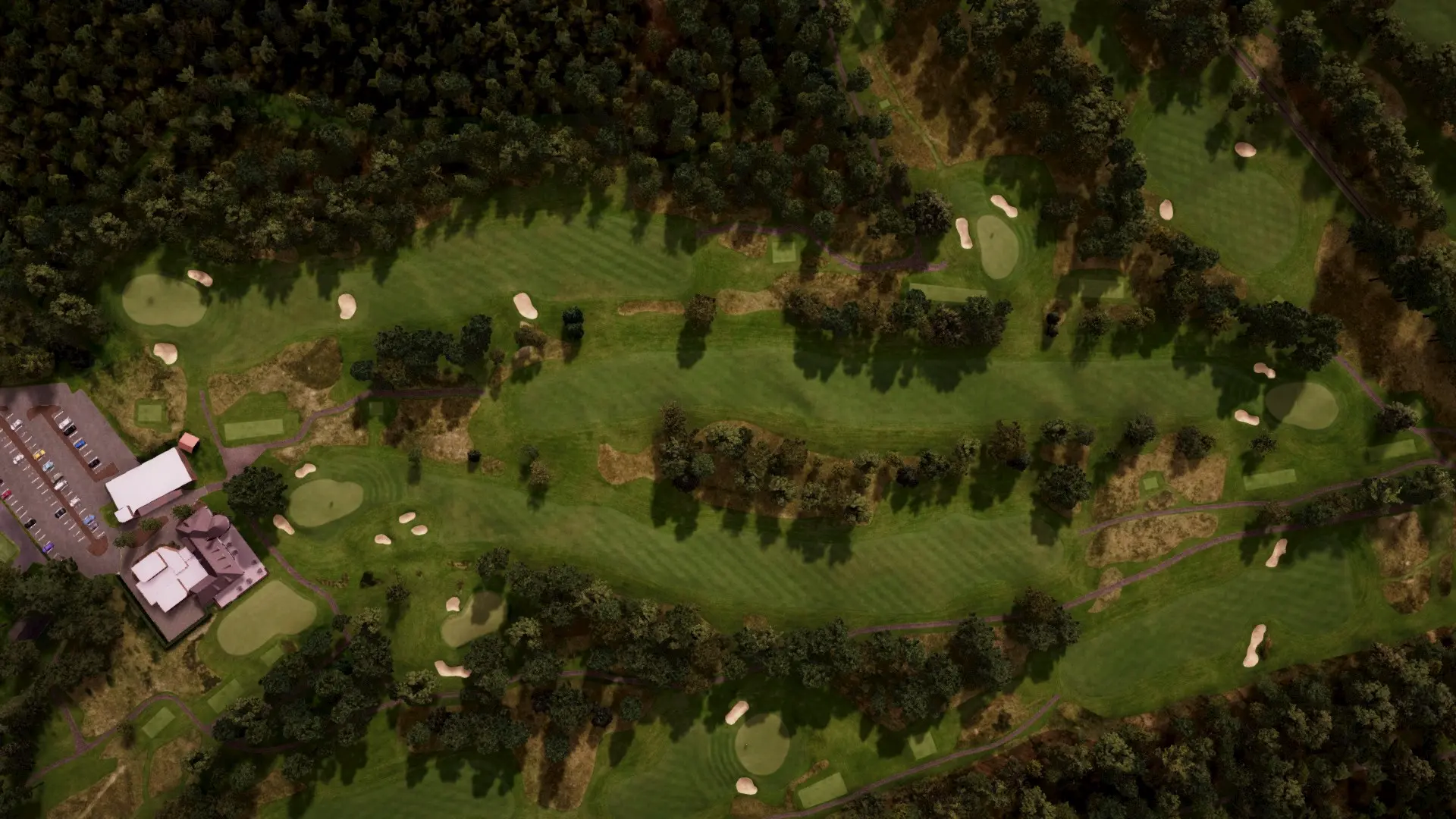 Hole 1 at Hilversumsche Golf Club