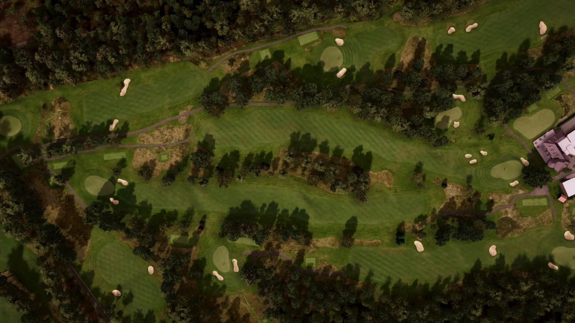 Hole 18 at Hilversumsche Golf Club