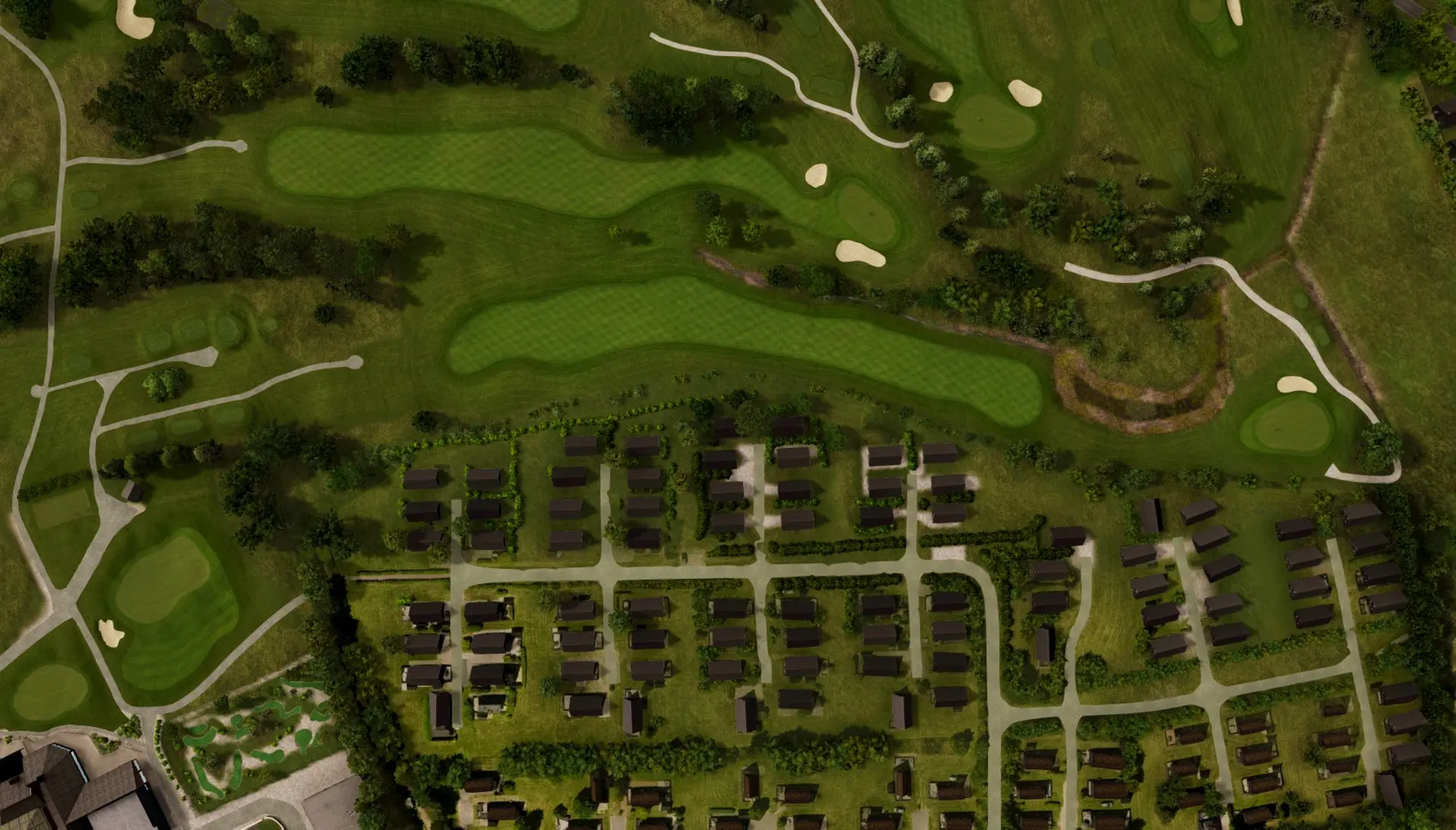 Hole 1 at HimmerLand Resort - Old Course