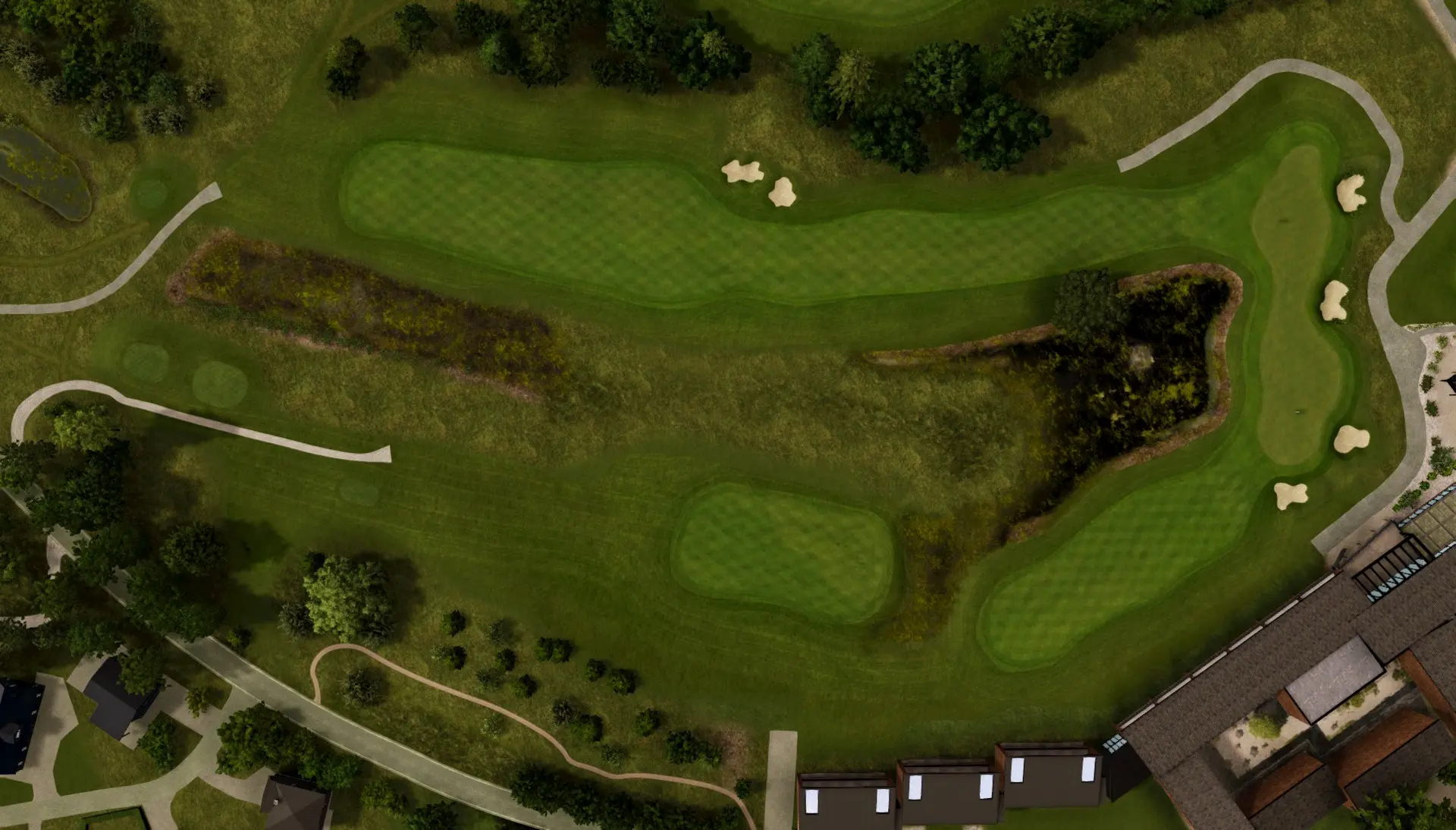 Hole 18 at HimmerLand Resort - Old Course