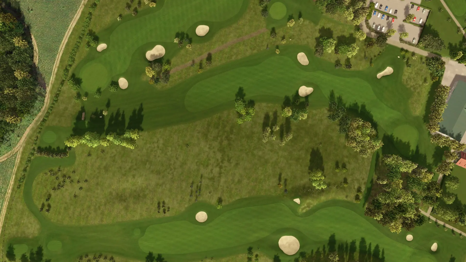 Hole 9 at Hinton Rönnebäck GC