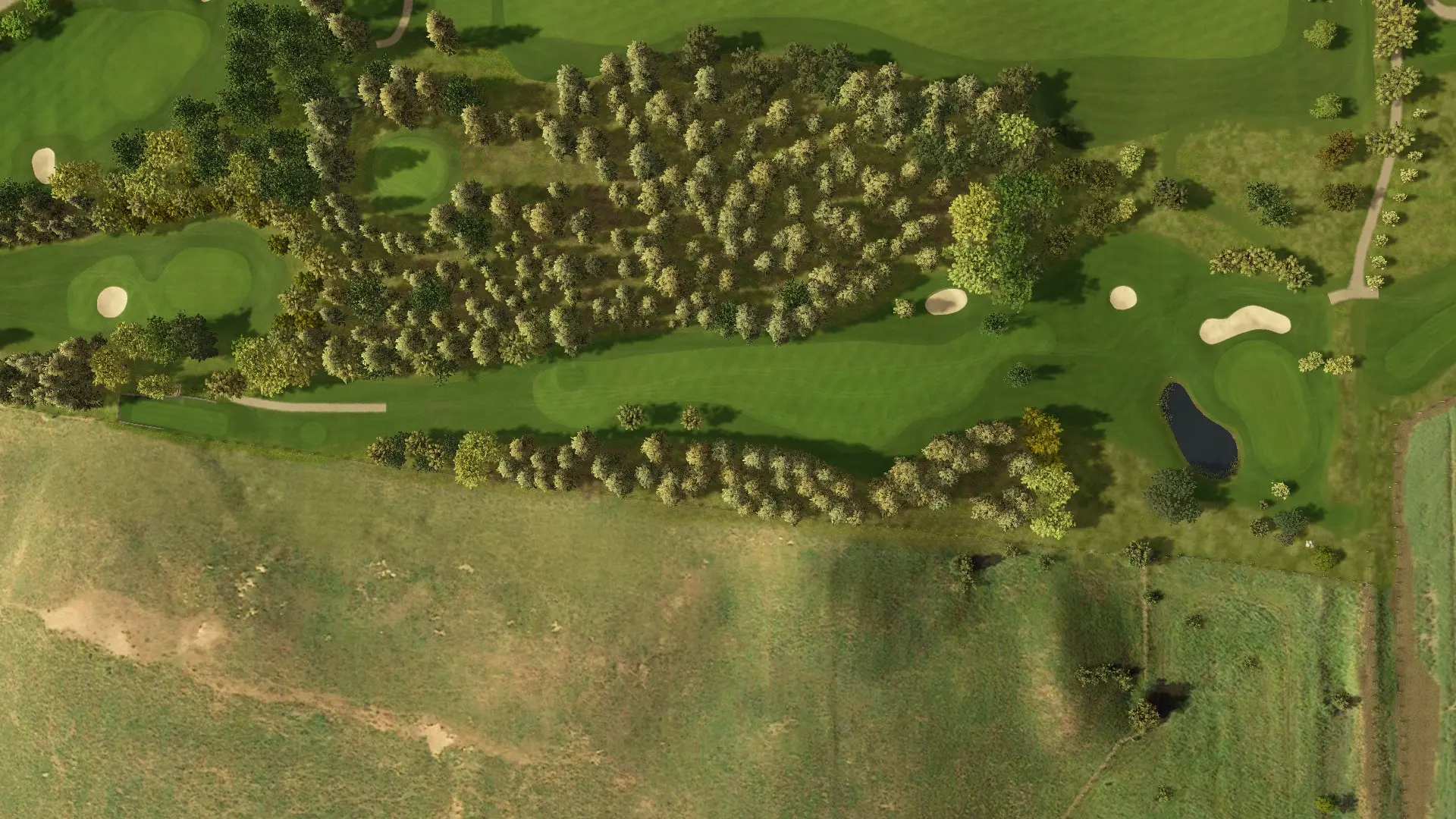 Hole 13 at Hinton Rönnebäck GC