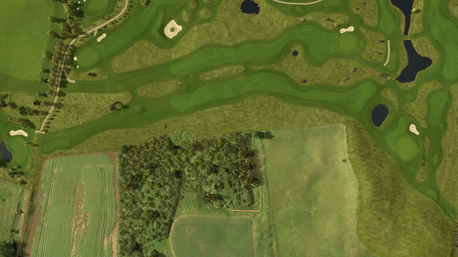 Hole 14 at Hinton Rönnebäck GC