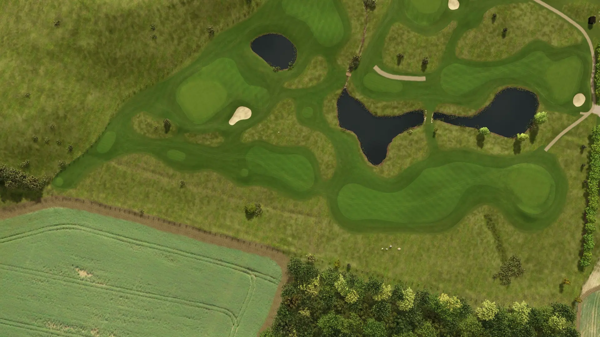 Hole 15 at Hinton Rönnebäck GC