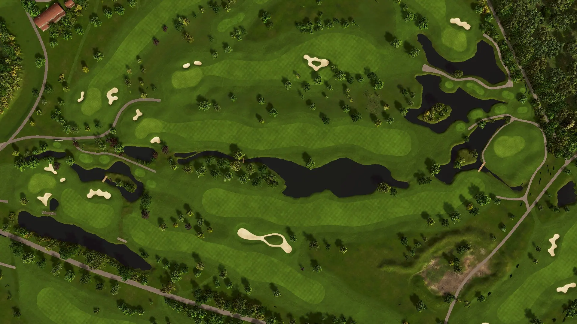 Hole 8 at Hofgut Scheibenhardt Golf Club