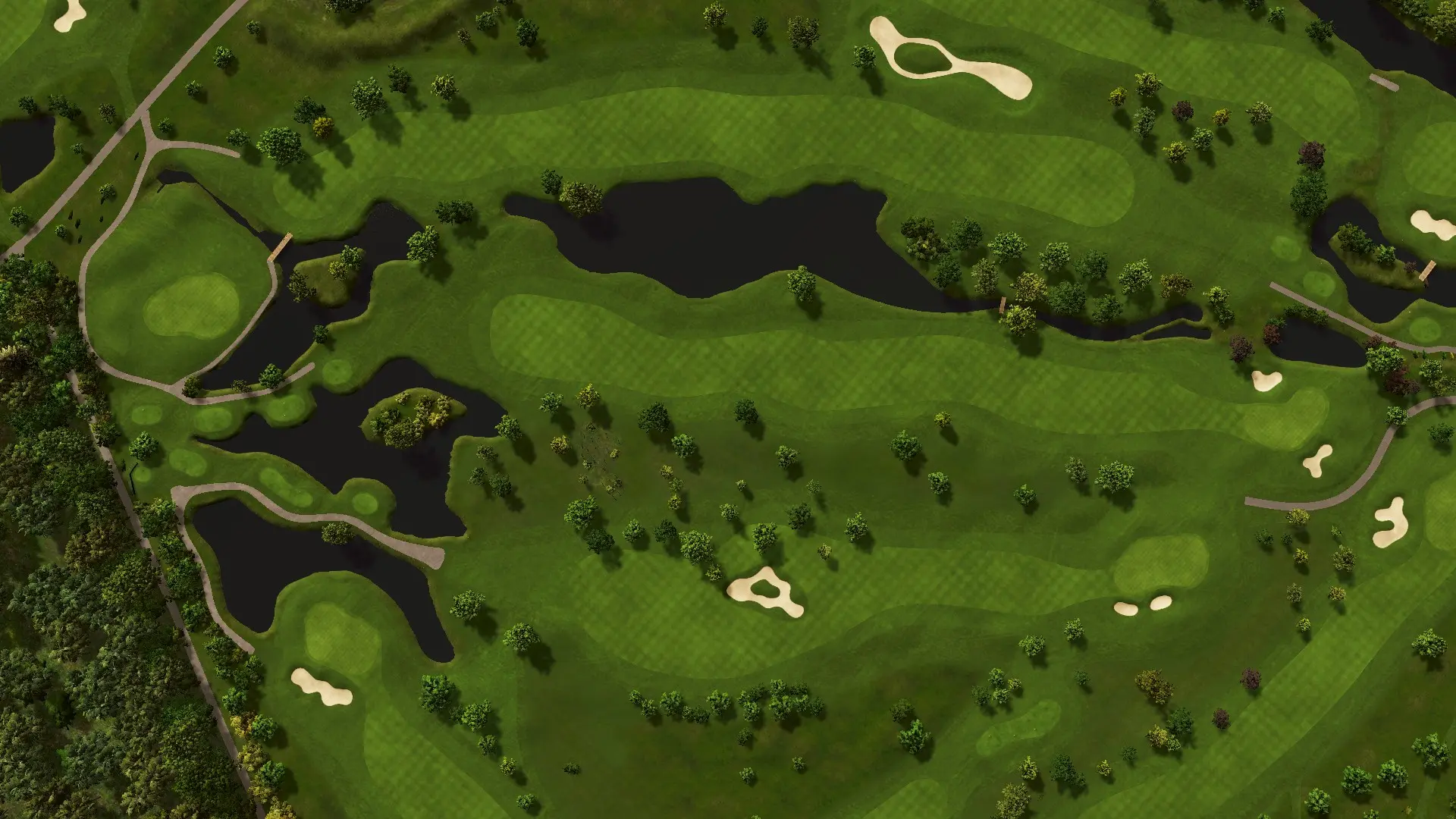 Hole 9 at Hofgut Scheibenhardt Golf Club