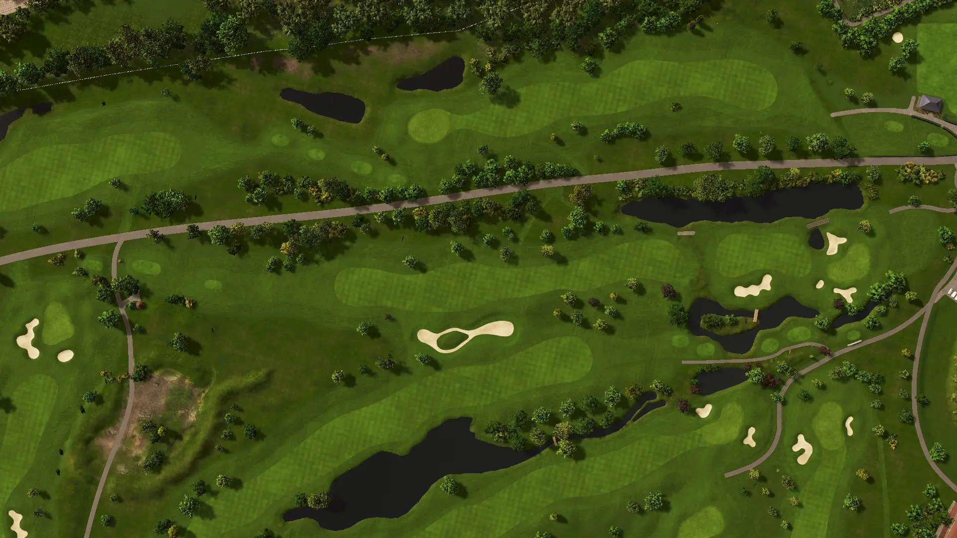 Hole 18 at Hofgut Scheibenhardt Golf Club