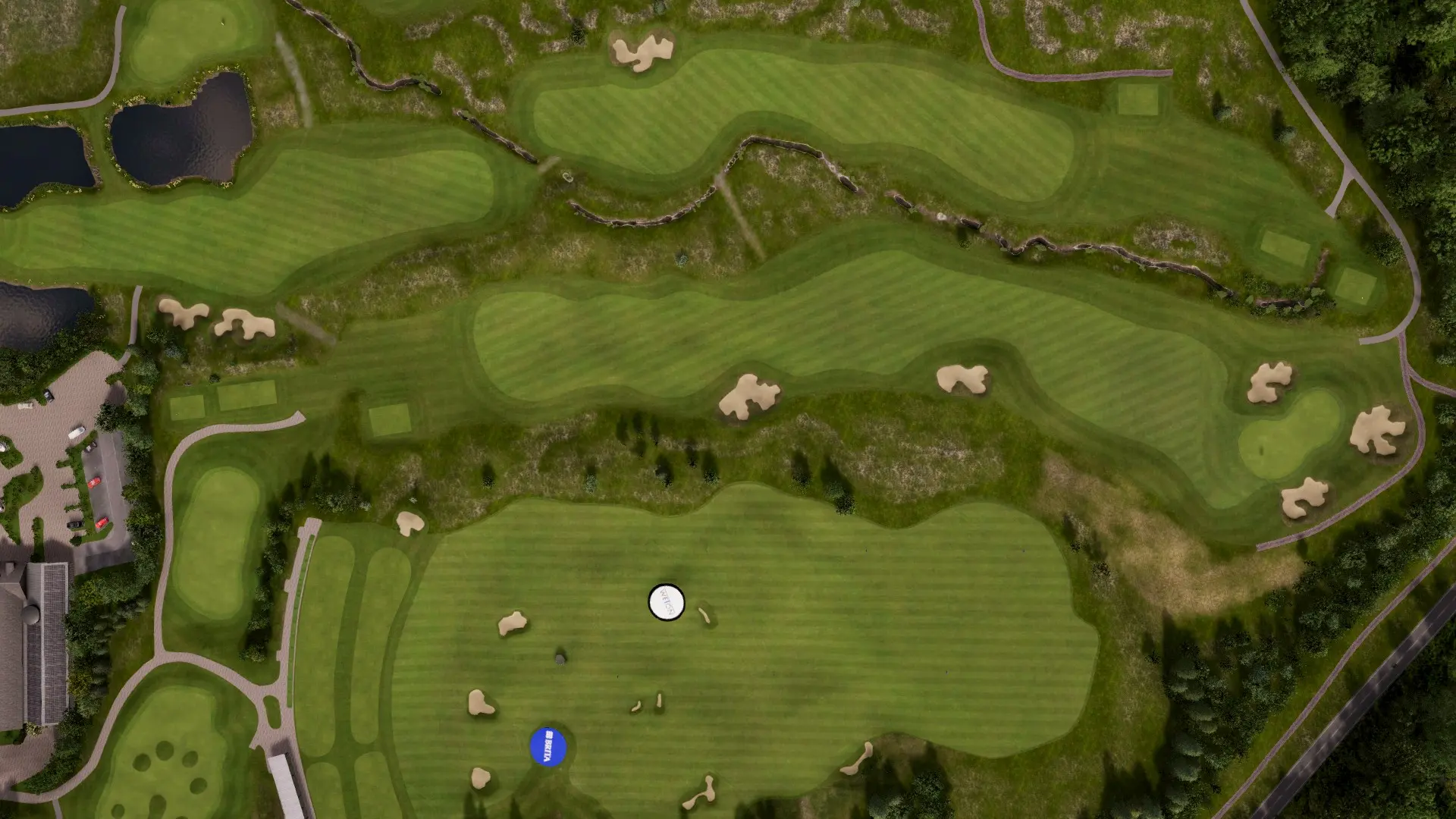 Hole 1 at Hofgut Georgenthal