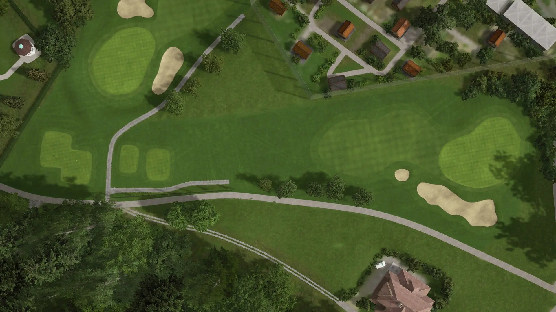Hole 8 at Holzhäusern Golf Park