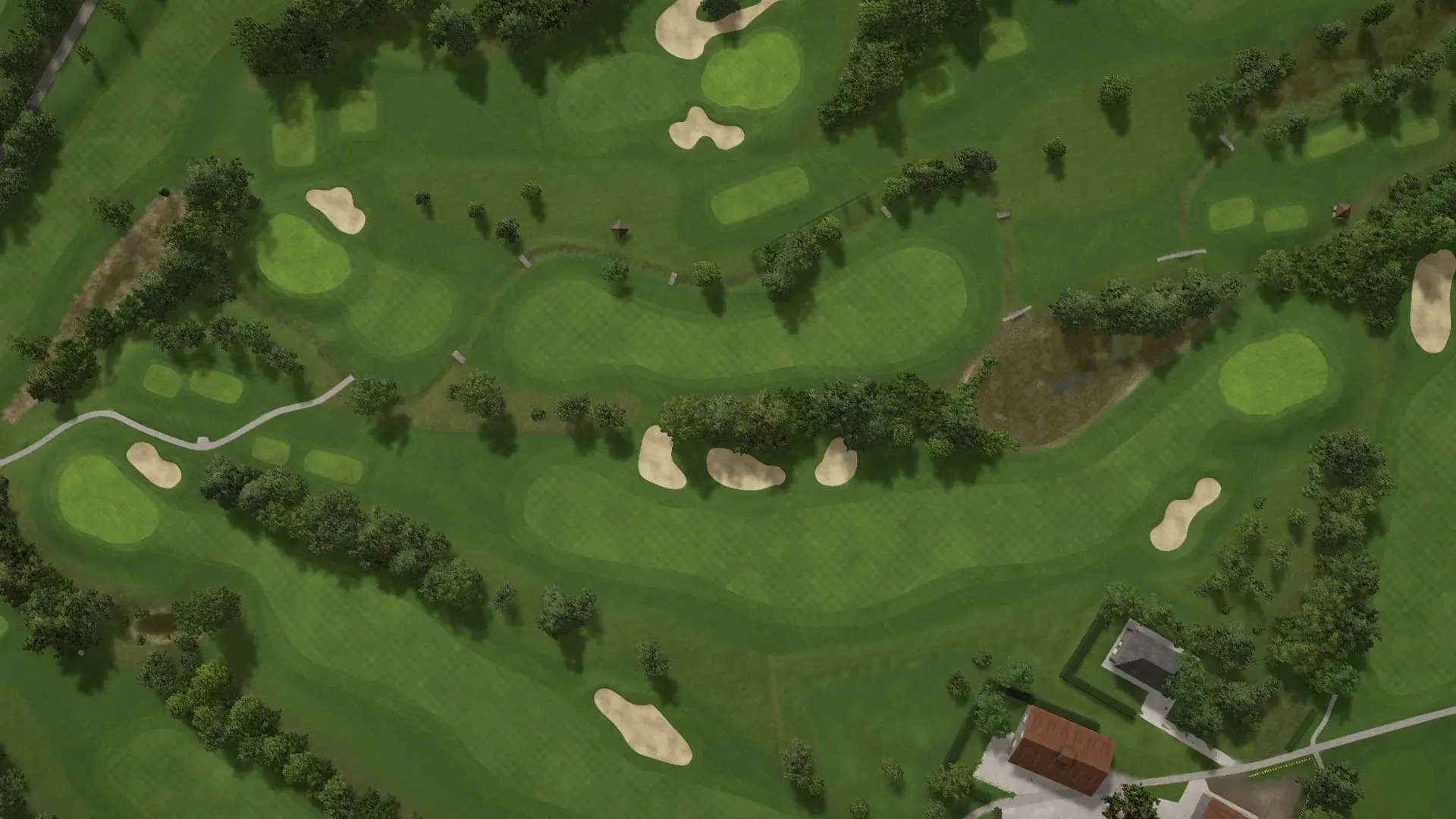 Hole 13 at Holzhäusern Golf Park