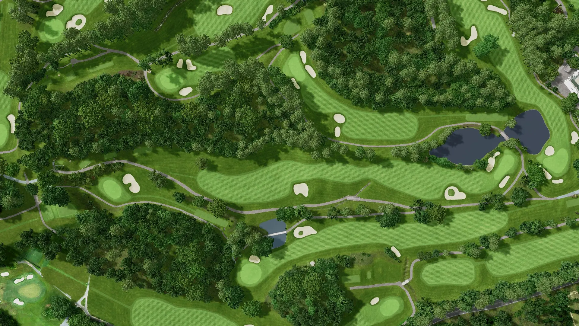 Hole 3 at Hong Kong Golf Club