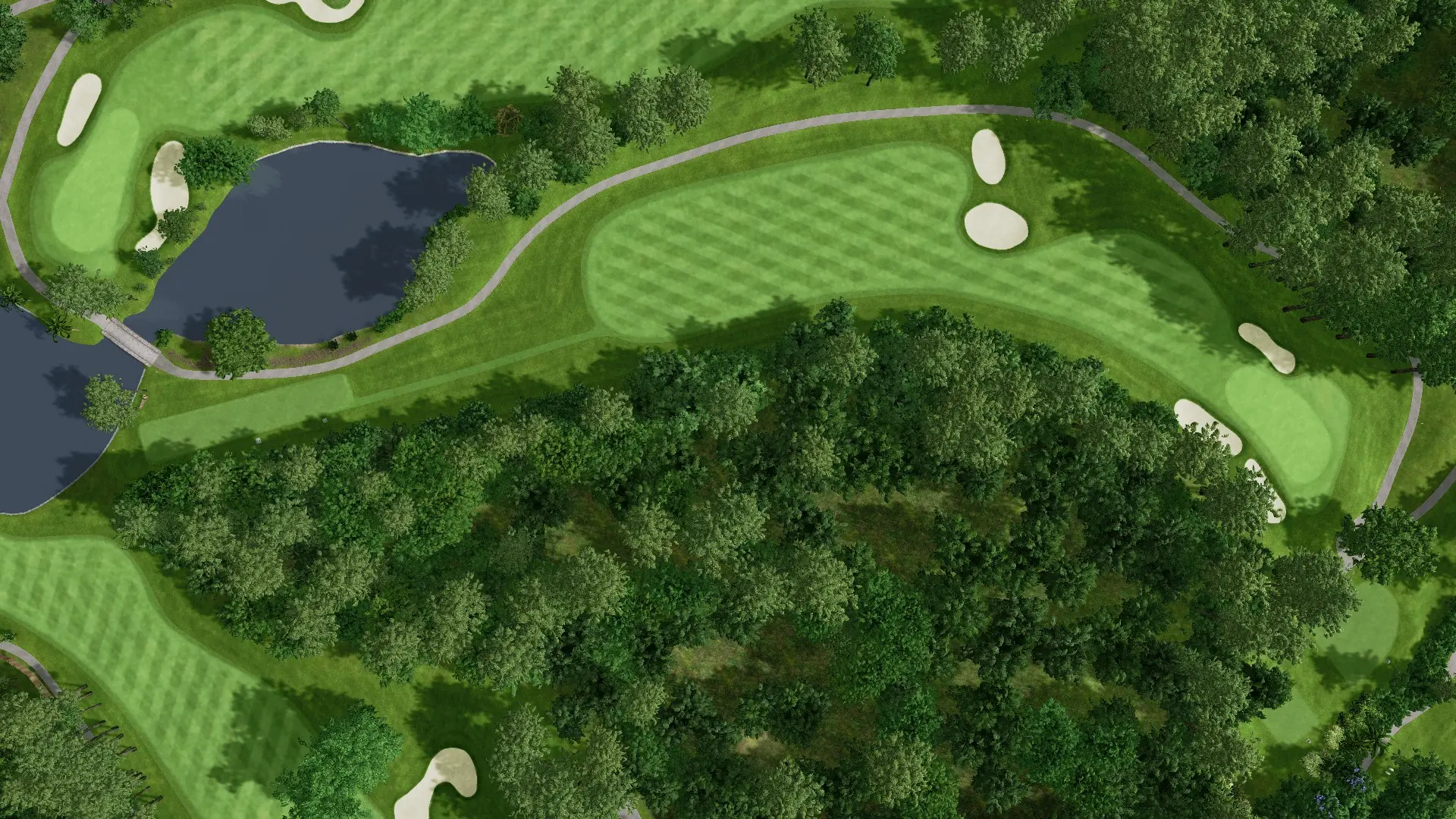 Hole 4 at Hong Kong Golf Club