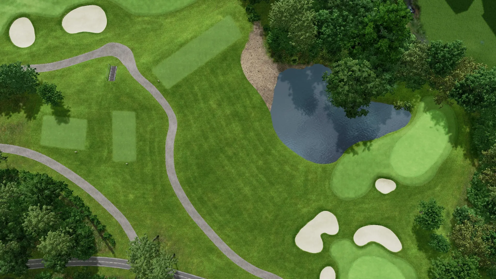 Hole 12 at Hong Kong Golf Club