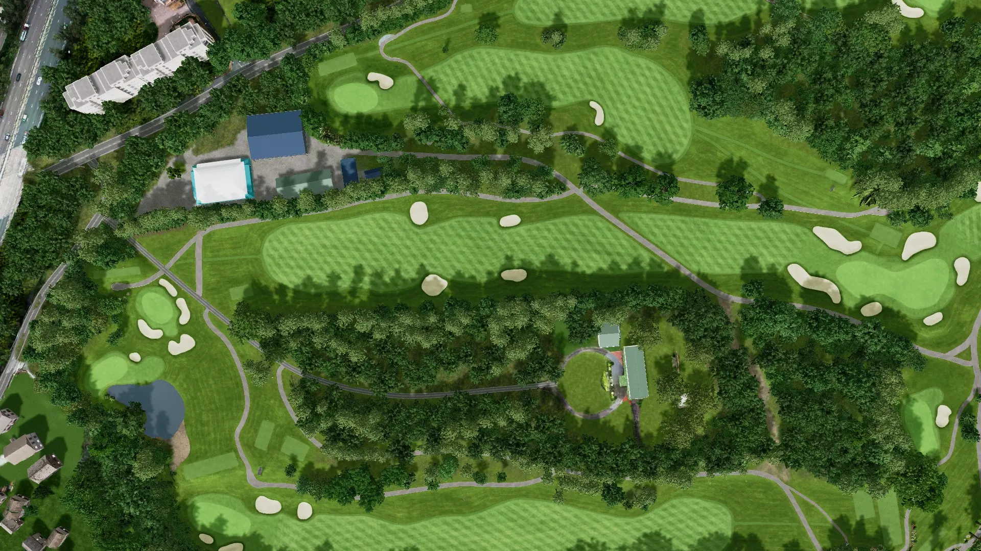 Hole 13 at Hong Kong Golf Club