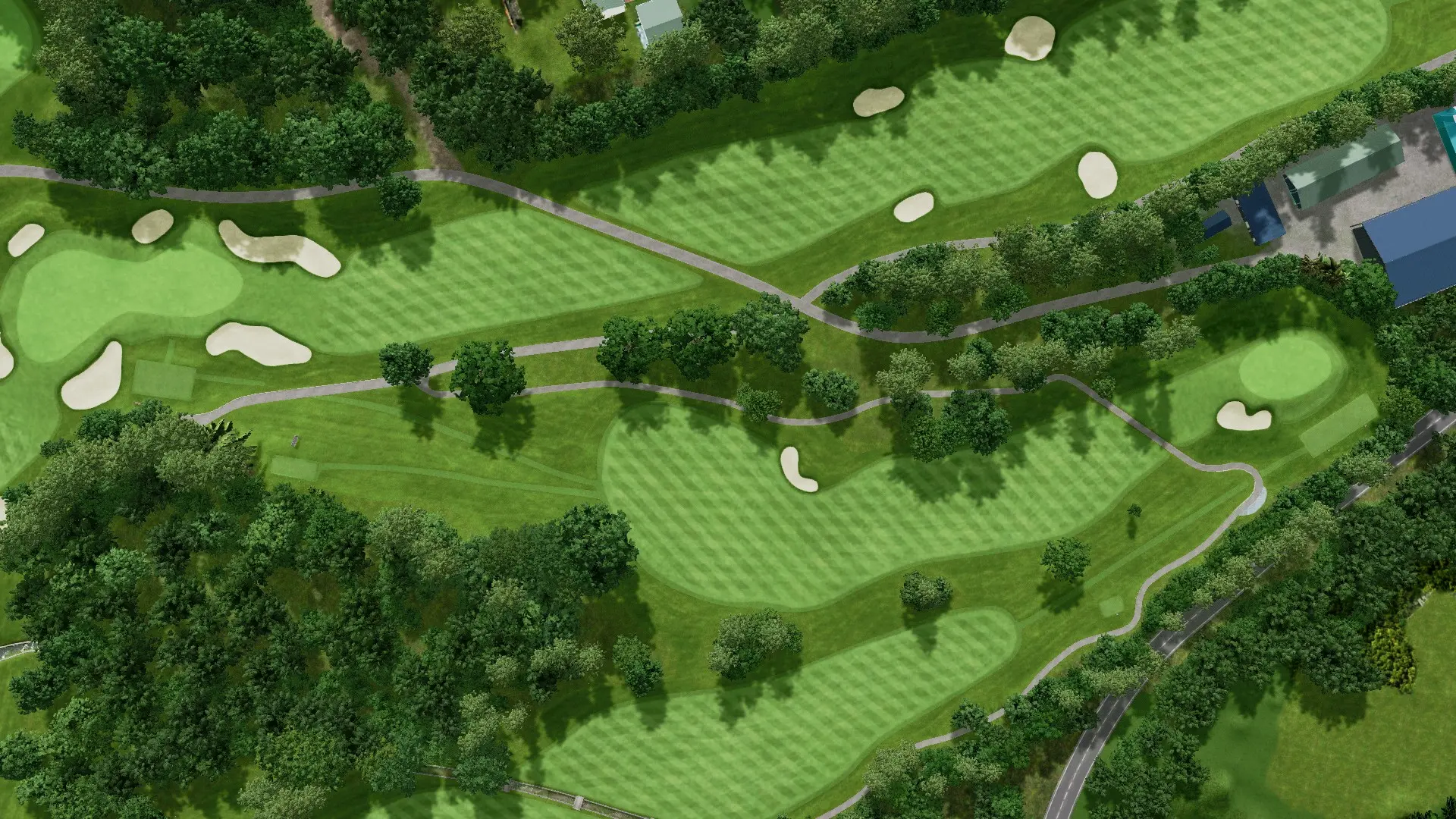 Hole 14 at Hong Kong Golf Club