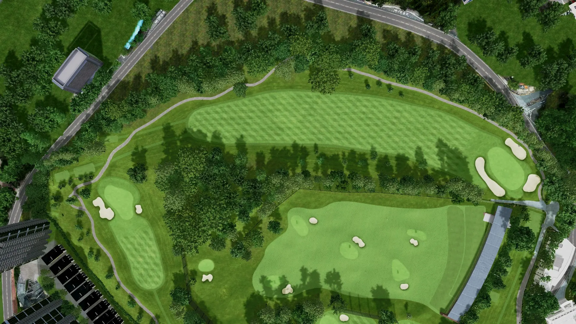 Hole 16 at Hong Kong Golf Club