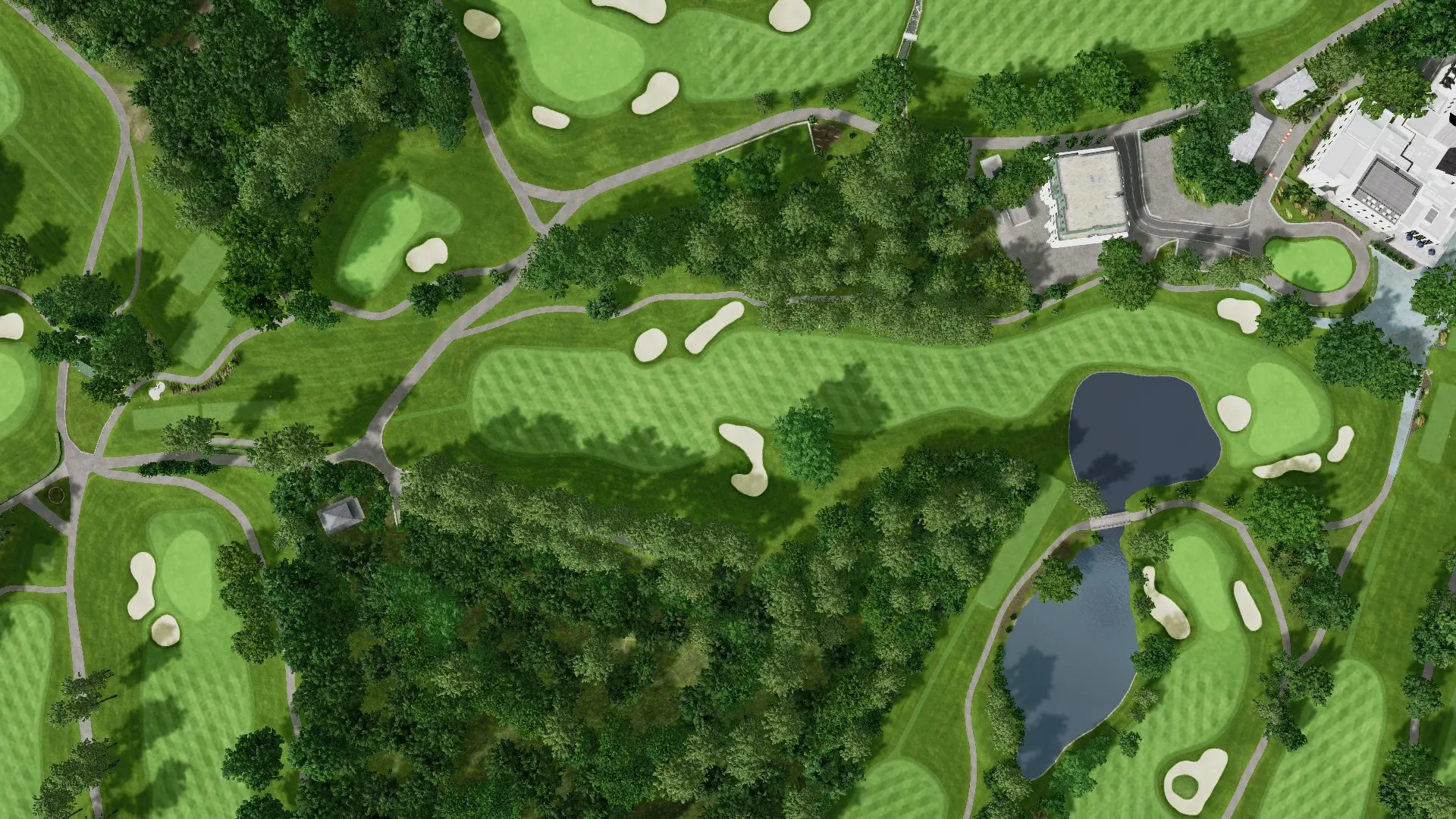 Hole 18 at Hong Kong Golf Club