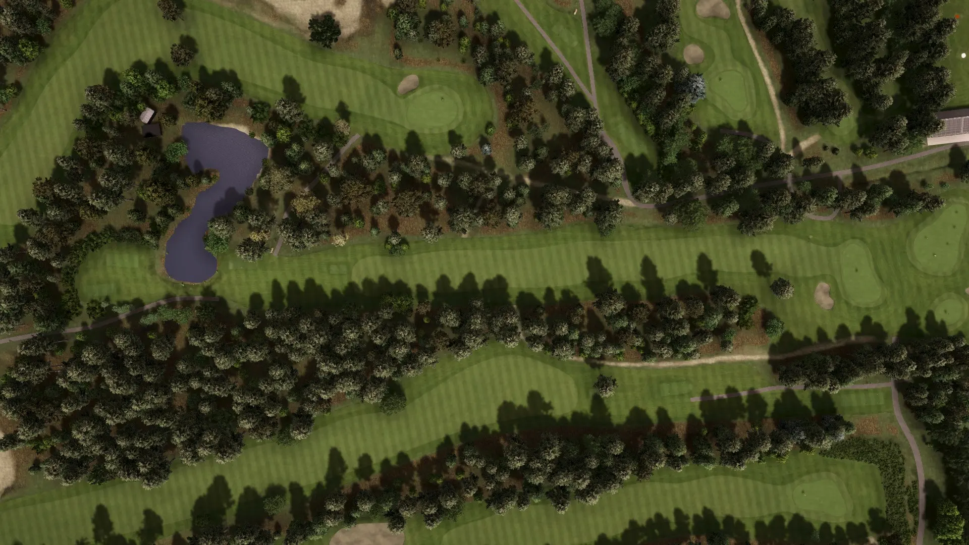 Hole 18 at Hooge Graven GolfClub Ommen