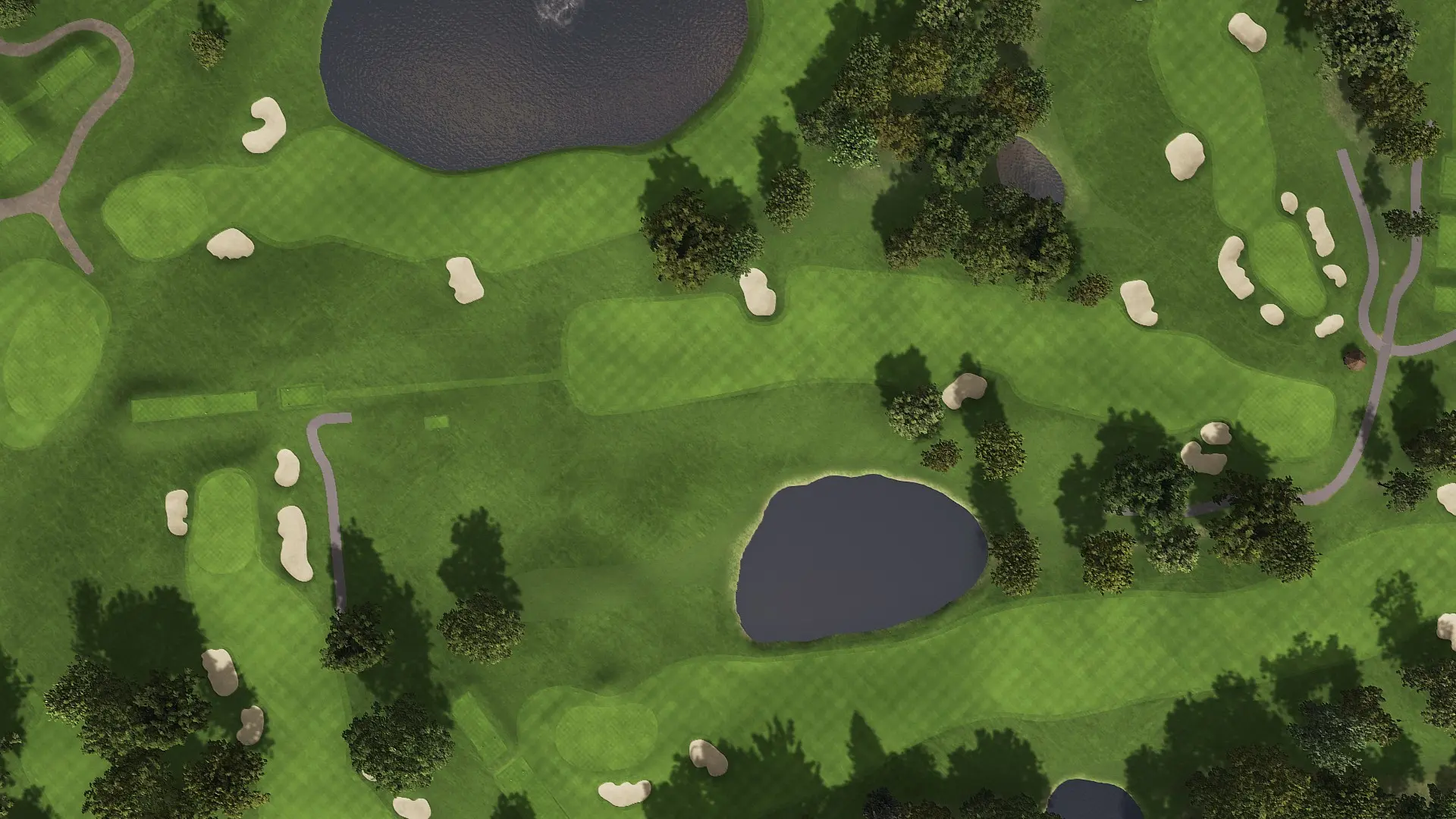 Hole 7 at Interlachen Country Club (Pre-Restoration)