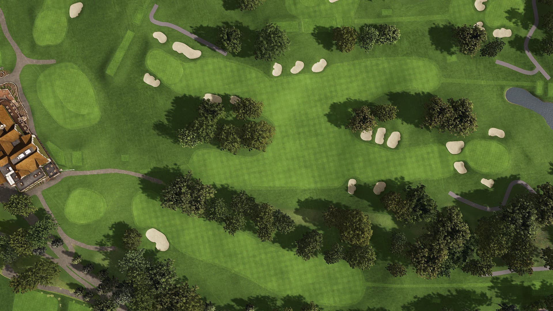 Hole 10 at Interlachen Country Club (Pre-Restoration)