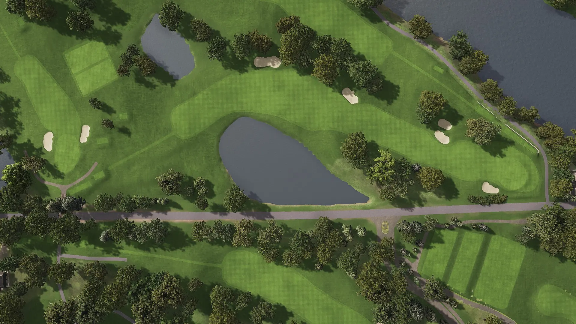 Hole 11 at Interlachen Country Club (Pre-Restoration)