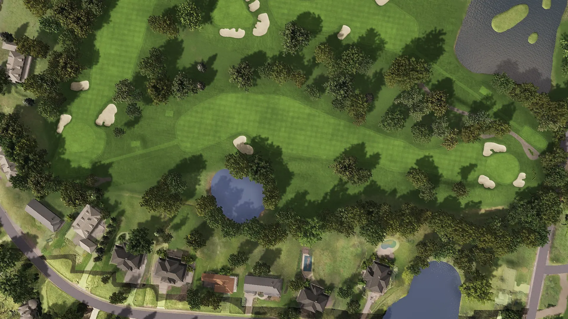 Hole 15 at Interlachen Country Club (Pre-Restoration)