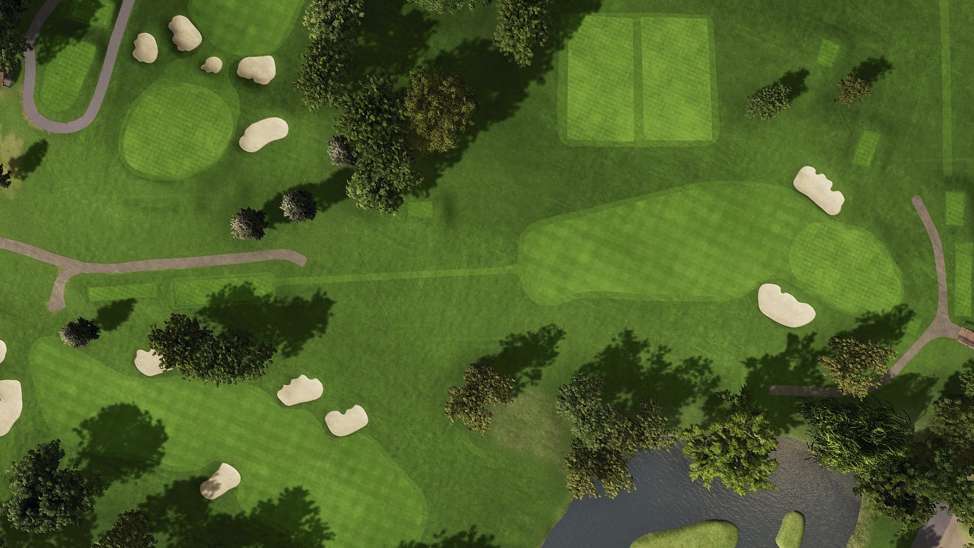 Hole 17 at Interlachen Country Club (Pre-Restoration)