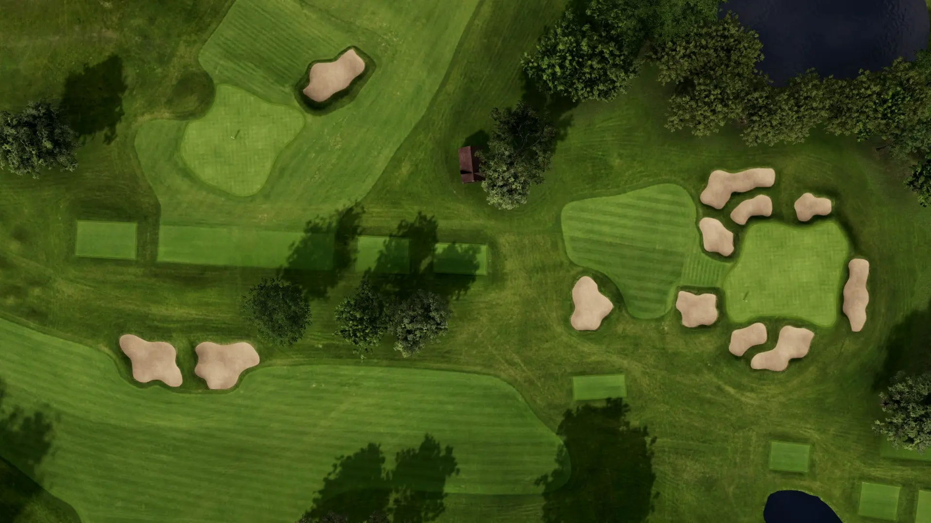 Hole 5 at Interlachen Country Club (Post-Restoration)
