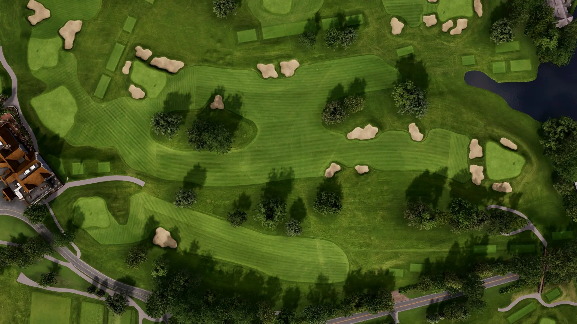 Hole 10 at Interlachen Country Club (Post-Restoration)