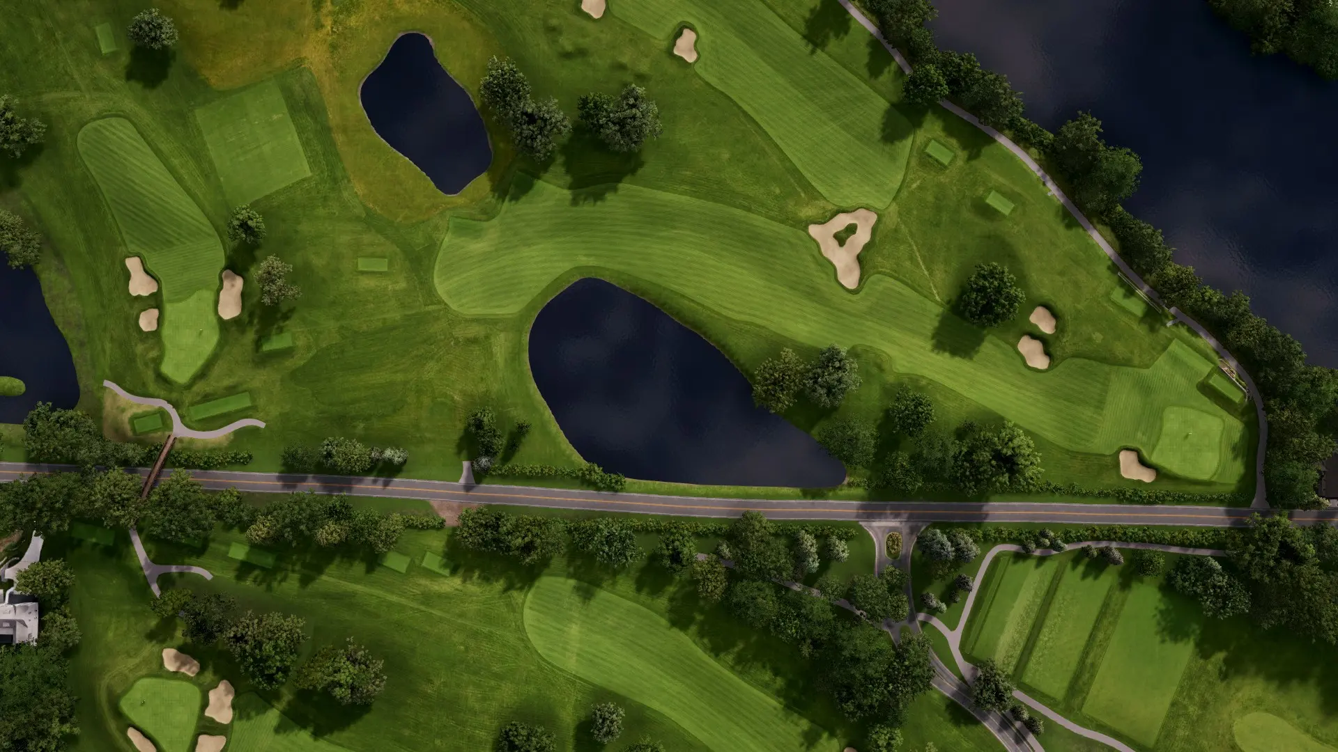 Hole 11 at Interlachen Country Club (Post-Restoration)