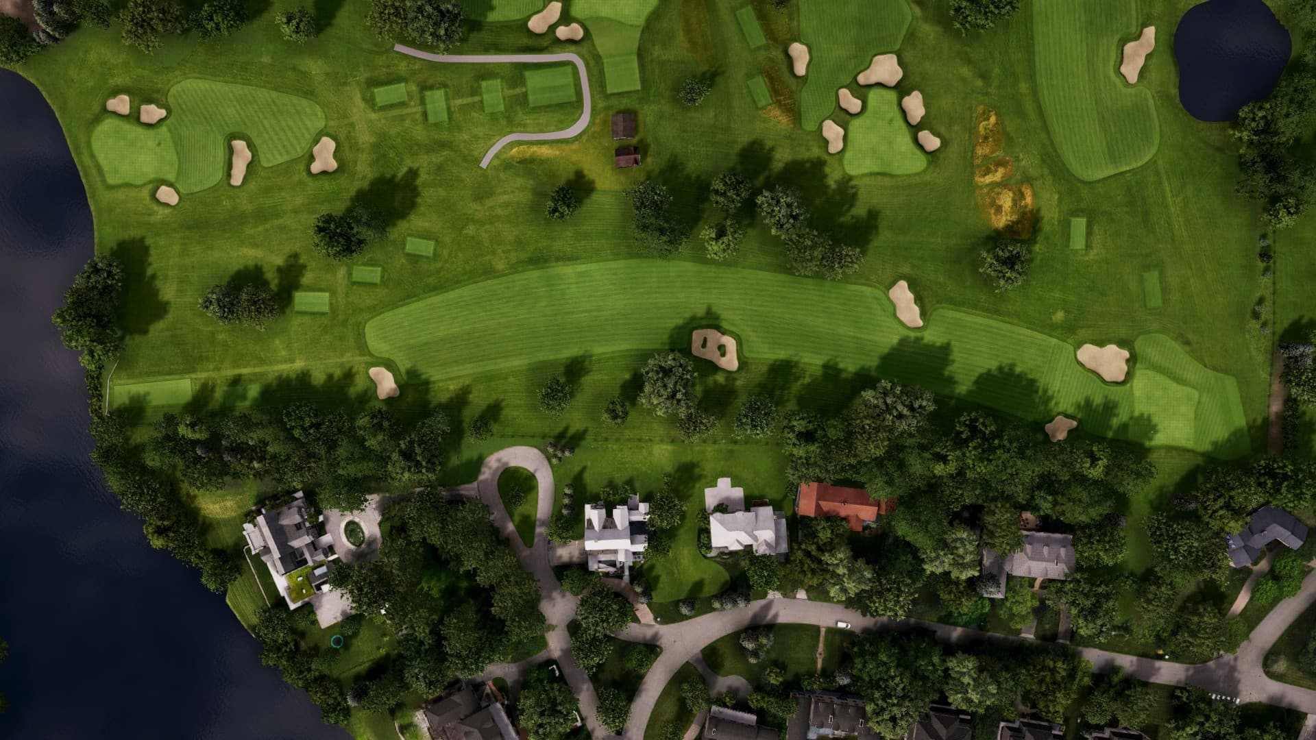 Hole 14 at Interlachen Country Club (Post-Restoration)