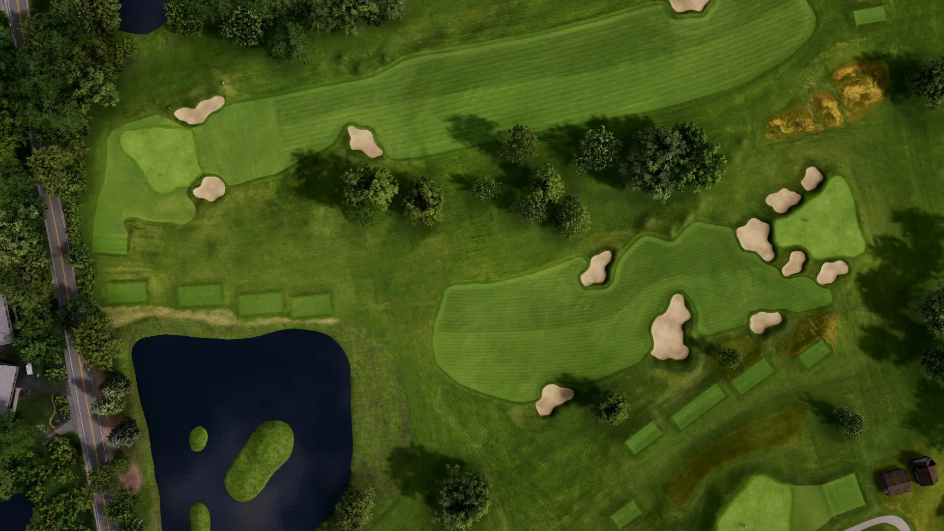 Hole 16 at Interlachen Country Club (Post-Restoration)