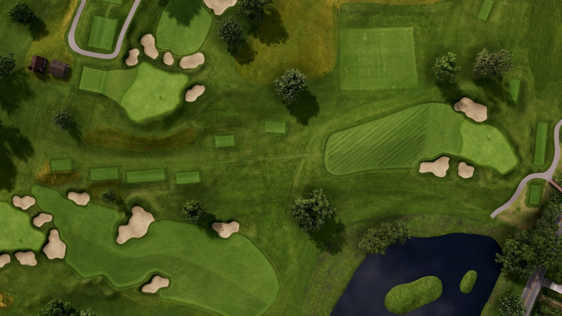 Hole 17 at Interlachen Country Club (Post-Restoration)