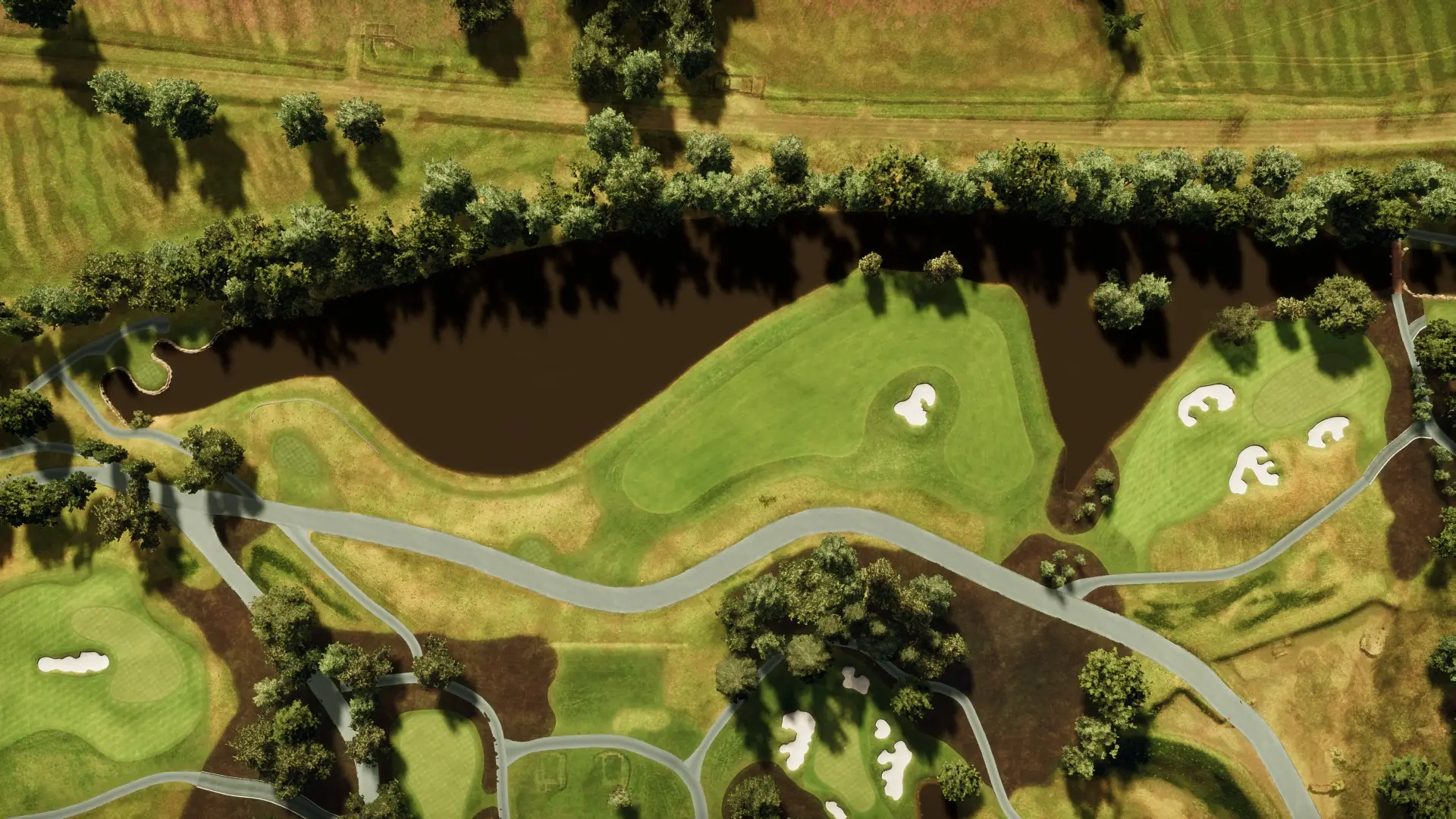 Hole 1 at JCB Golf and Country Club