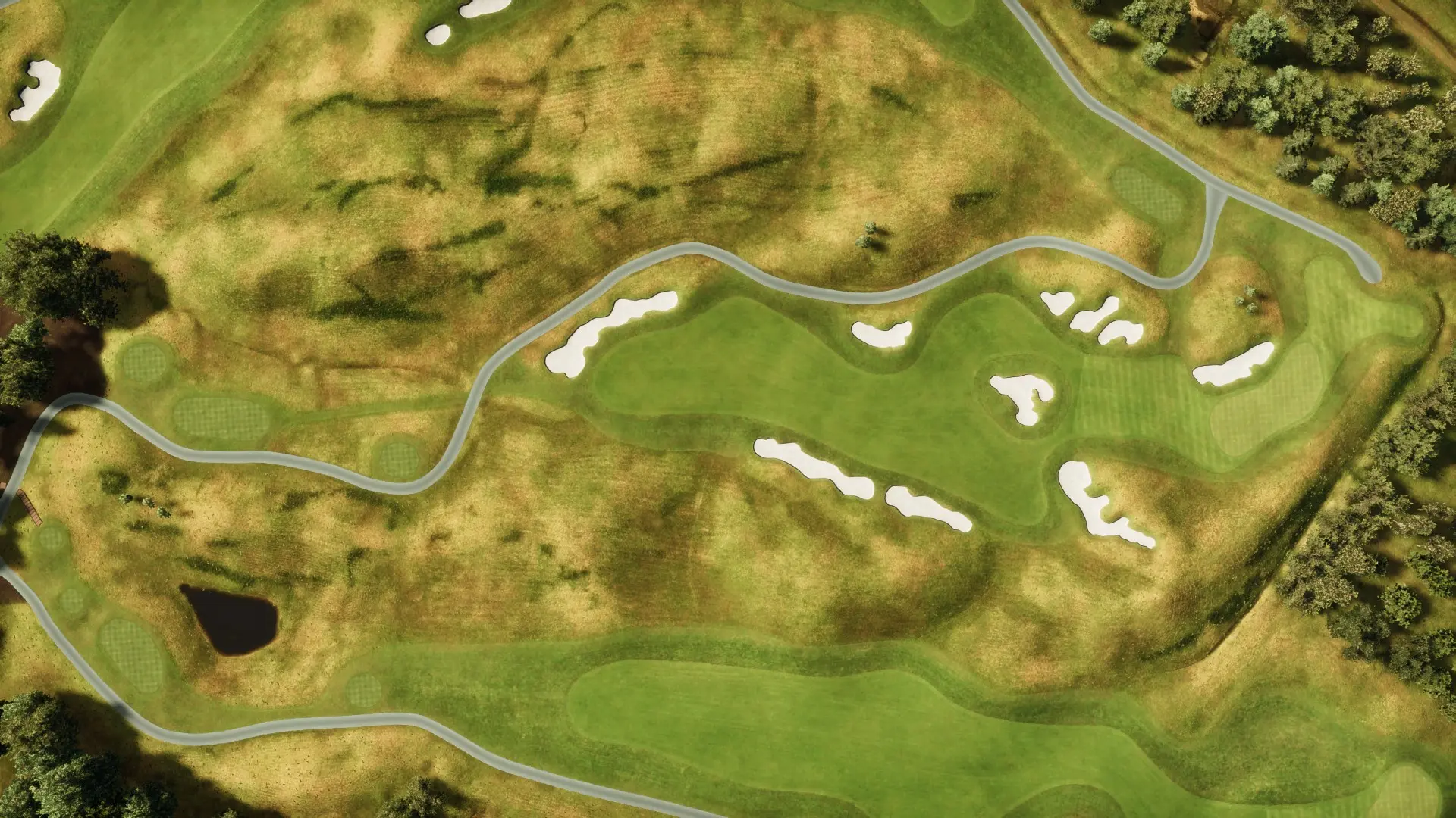 Hole 2 at JCB Golf and Country Club