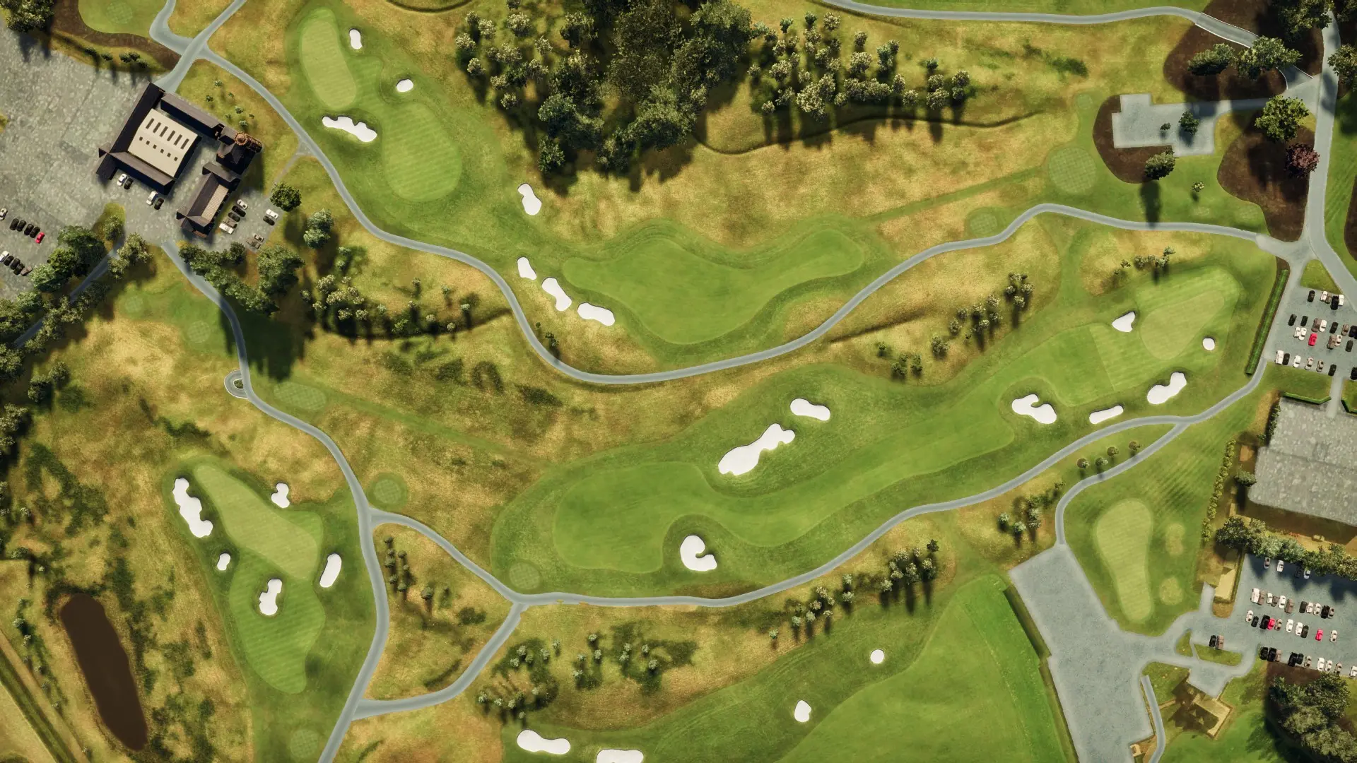 Hole 15 at JCB Golf and Country Club