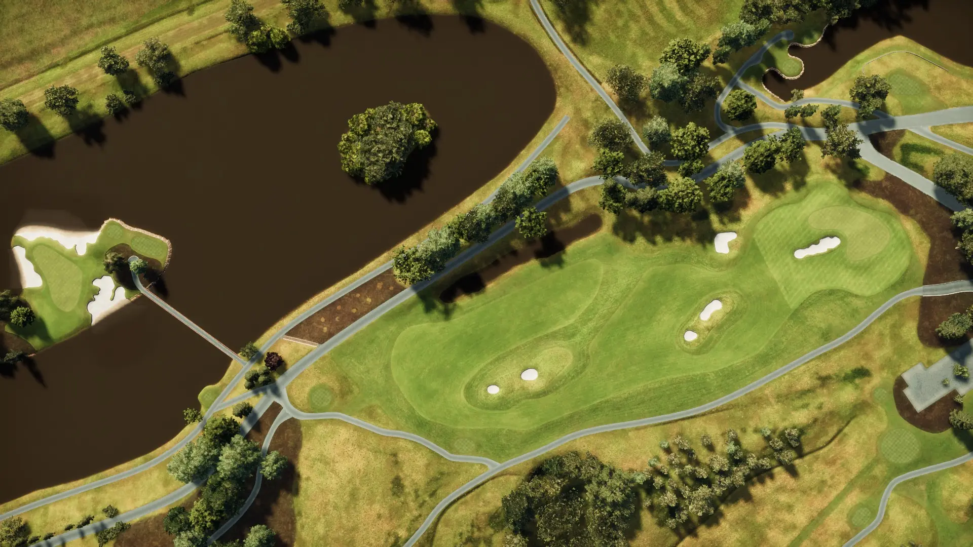 Hole 18 at JCB Golf and Country Club