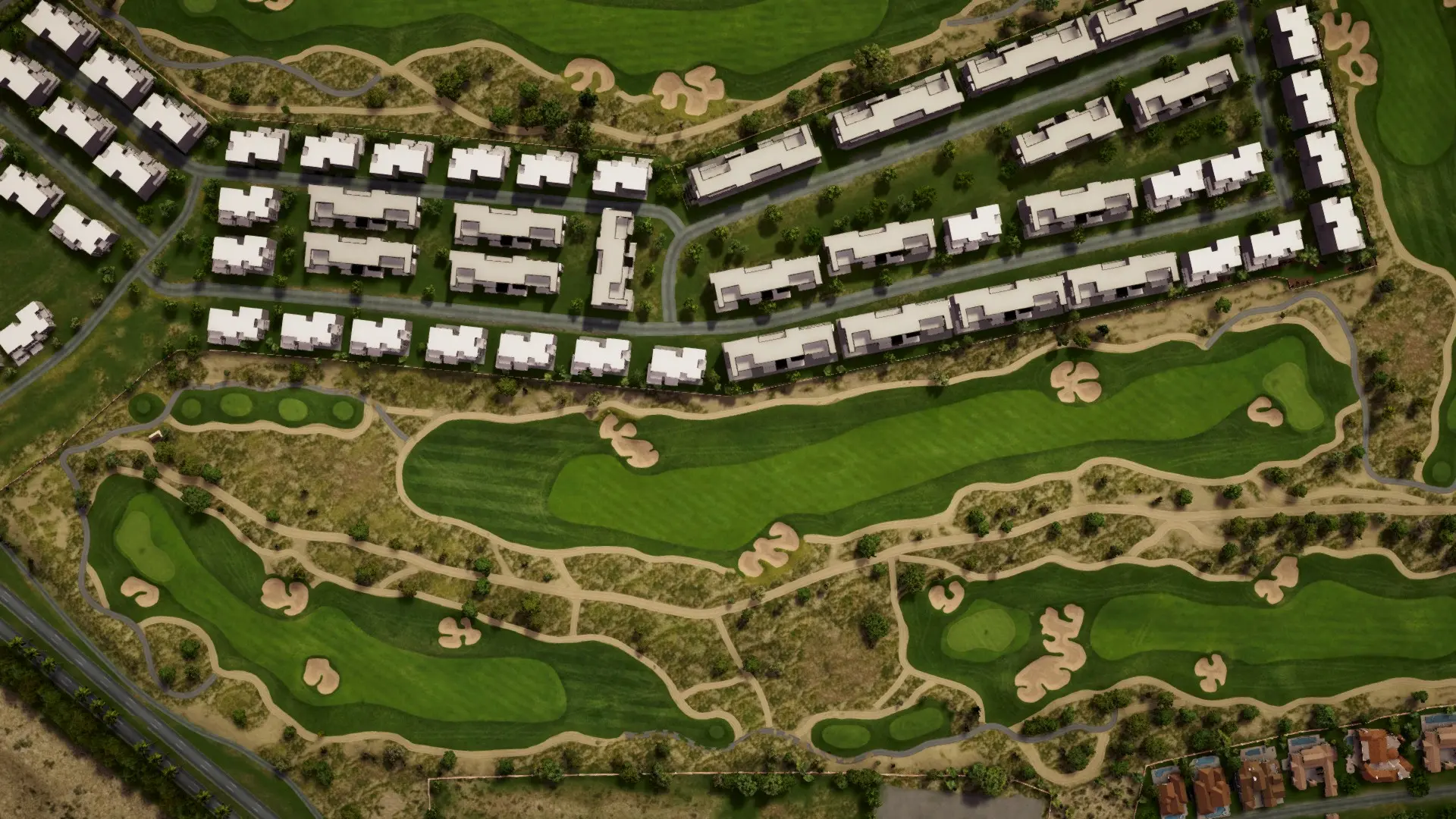 Hole 5 at Jumeirah Golf Estates - Fire Course