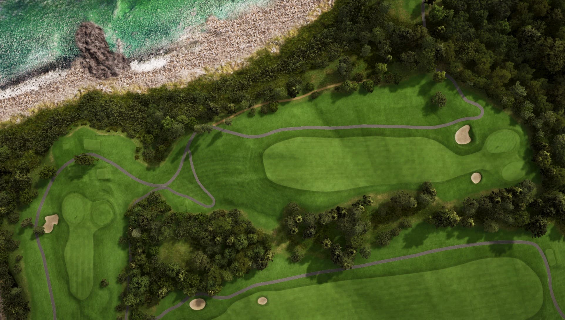 Hole 3 at Kawana Hotel Oshima Course